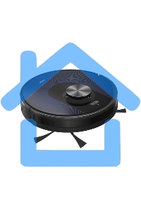 Робот-пылесос Centek CT-2741 черный/синий, 2600 мА·ч Li-Ion, уборка сухая/влажная, пылесборник контейнер 0.68 л