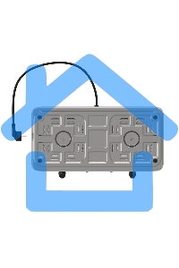 Плита настольная MAXVI HE201 белый