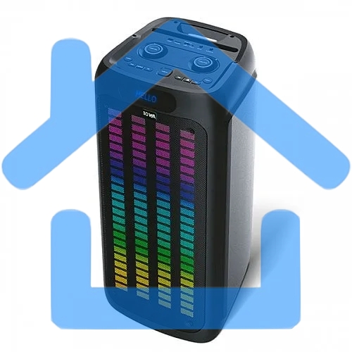 Портативная Bluetooth-колонка BQ PBS1010 черный 80 Вт