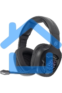 Наушники с микрофоном Оклик HS-L575G черный накладные BT оголовье (1895253)