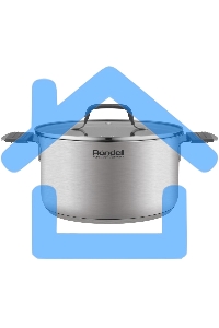 Кастрюля Rondell Normanne RDS-1813 3.1л. d=20см (с крышкой) стальной