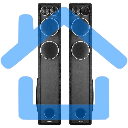 Акустическая система Ginzzu GM-326, BT/HDMI/OPT/USB/FM/ДУ