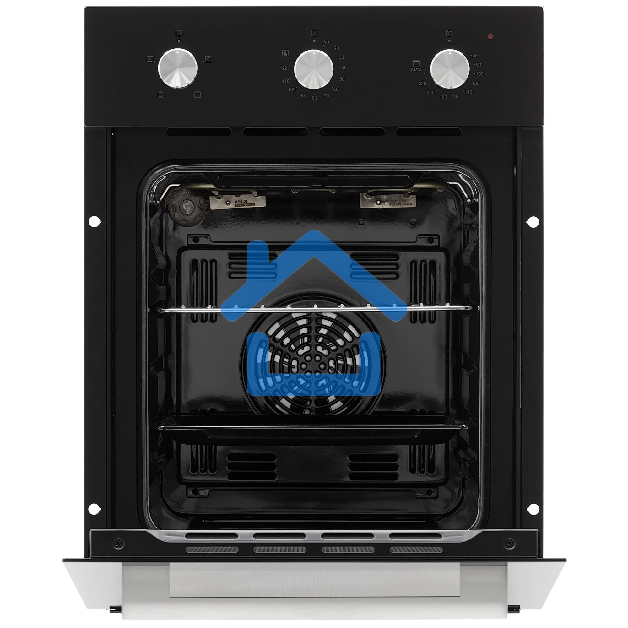 Духовой шкаф электрический Krona LINDE 45 BL черный