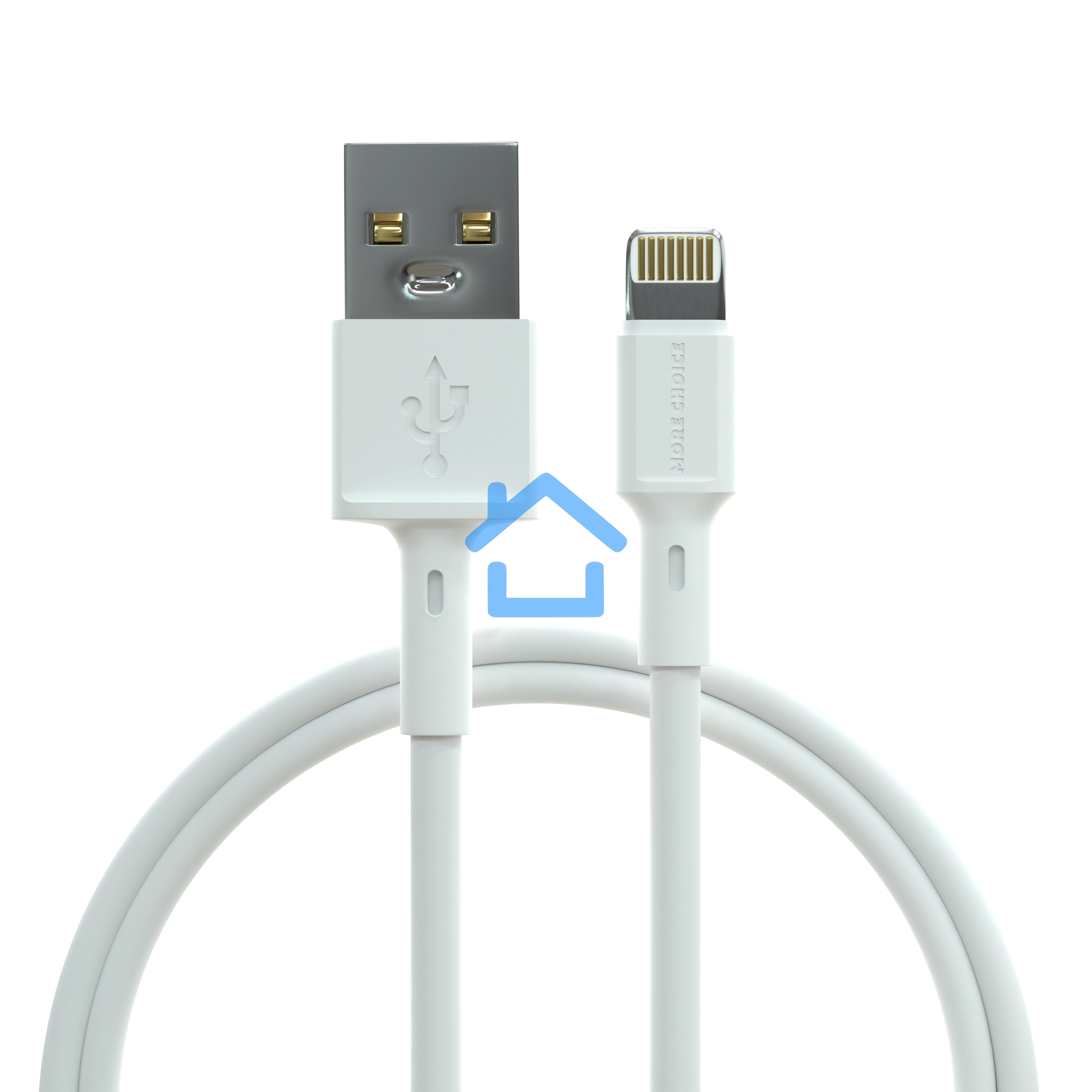Зарядное устройство MORE CHOICE (4610196409028) NC11i СЗУ 2USB 2.4A для Lightning 8-pin белый