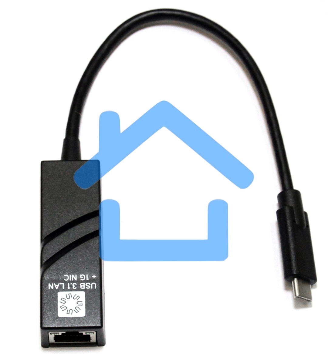 Кабель-адаптер 5bites UA3C-45-07BK USB3.1 / RJ45 1G / черный