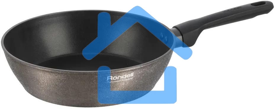 Сковорода Rondell Posh RDA-1476, 26см, без крышки, серый