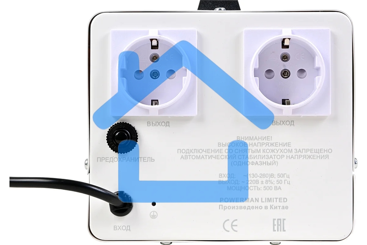 Стабилизатор напряжения PowerMan AVS 1000 E 