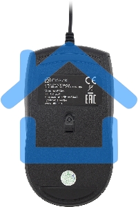 Комплект клавиатура + мышь Oklick 630M клав:черный мышь:черный USB