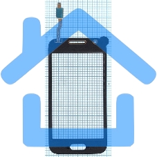 Сенсорное стекло (тачскрин) для Samsung Galaxy Ace 4 SM-G313F, черное