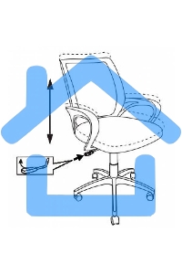 Кресло компьютерное Бюрократ CH-695NLT темно-серый TW-04 сиденье черный TW-11, сетка/ткань, крестовина пластик