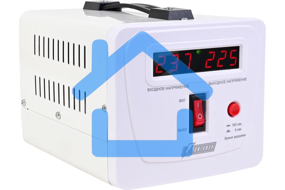 Стабилизатор напряжения PowerMan AVS 1000 E 