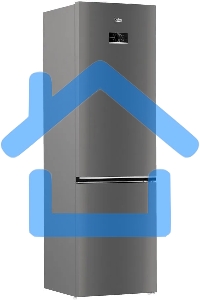 Холодильник Beko B3RCNK402HX нержавеющая сталь двухкамерный 257/100л морозилка снизу