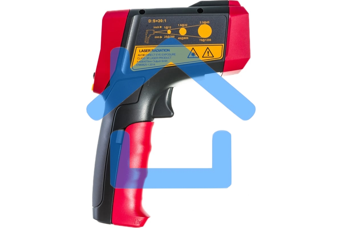 Инфракрасный термометр UT302A+, -32С~ 700С