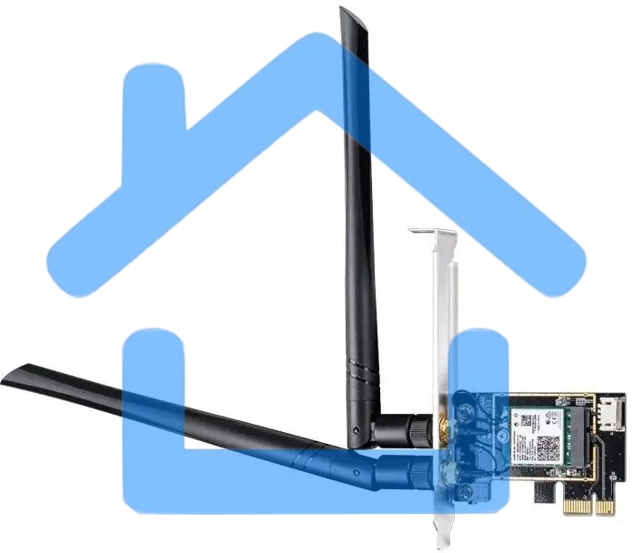 Сетевой адаптер Wi-Fi + Bluetooth Cudy WE3000 AX3000 PCI Express (ант.внеш.съем) 2ант.