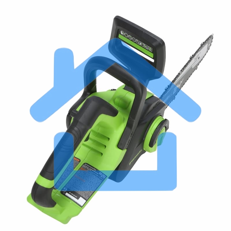Цепная пила аккумуляторная GreenWorks GD24CS30K2, 24V, 30см, бесщеточная, c АКБ 2 Ач и ЗУ (2007007UA)