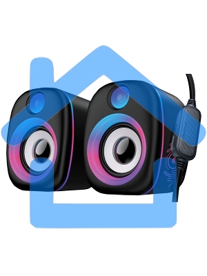 Активная акустическая система 2.0 Qumo PEARL AS010 черный