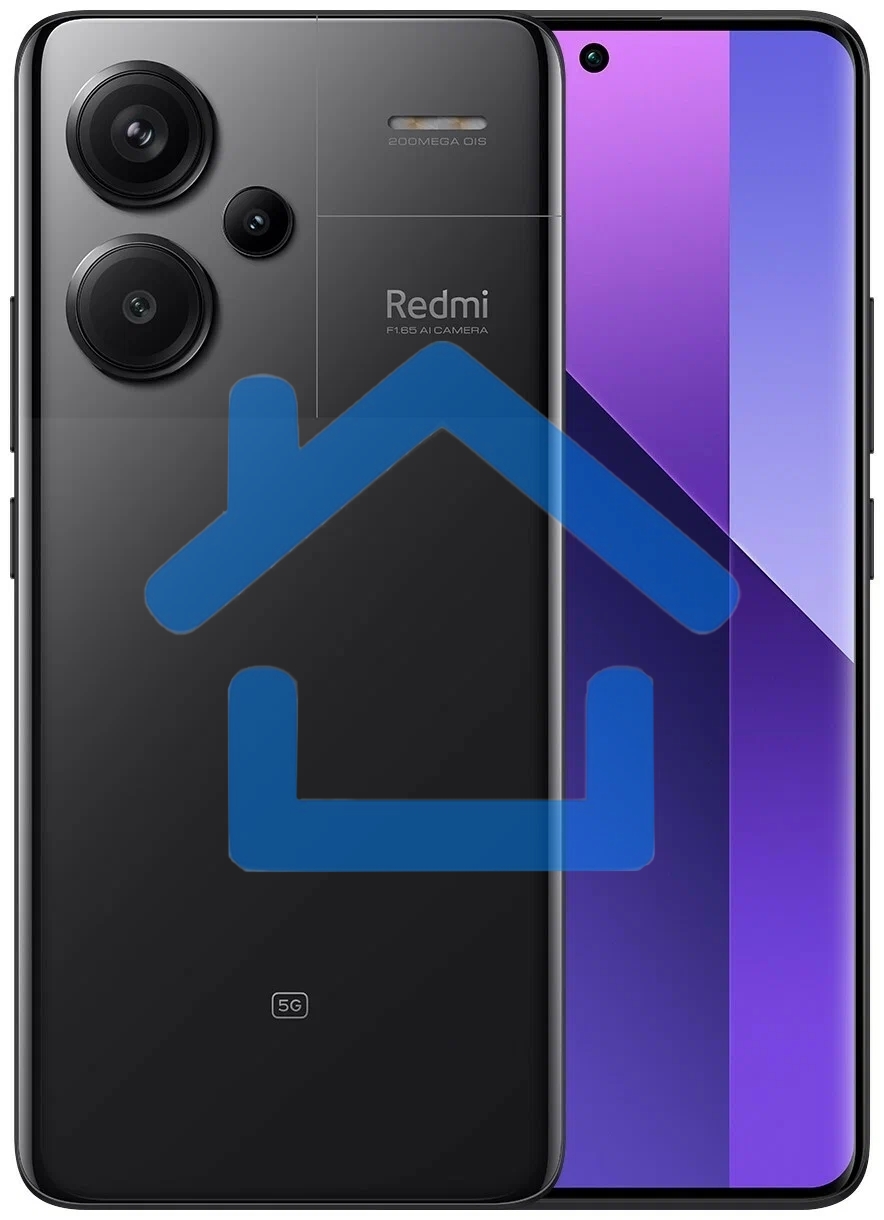 Смартфон Xiaomi Redmi Note 13 Pro+ 5G, 8/256Gb, черный