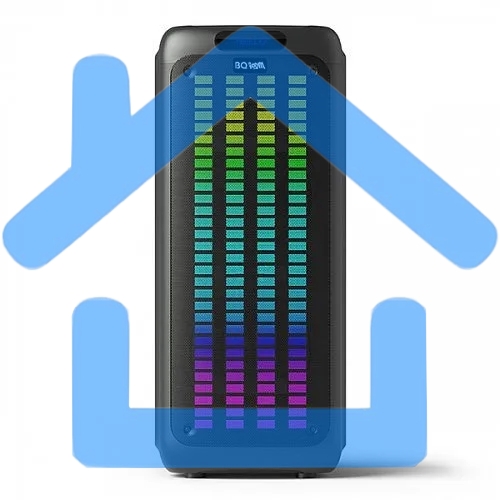 Портативная Bluetooth-колонка BQ PBS2010 черный 100 Вт