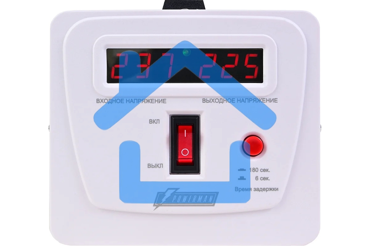 Стабилизатор напряжения PowerMan AVS 1000 E 