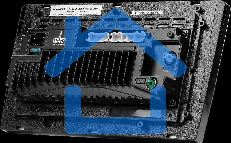 Автомагнитола Ural АМС ШТОРМ 91, 2DIN 4x50Вт v4.1 2000Mb Android 12 9
