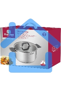 Кастрюля Rondell Normanne RDS-1814 5.1л. d=24см (с крышкой) стальной