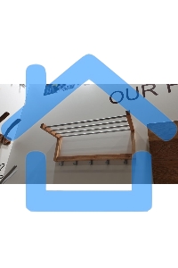 Вешалка SHEFFILTON Альберо SHT-WH4 белый/алюм.мет (985631)