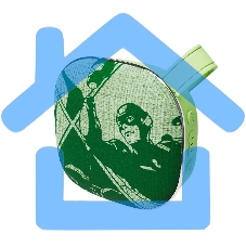 Колонка портативная MORE CHOICE (4610196400841) BS12 Green