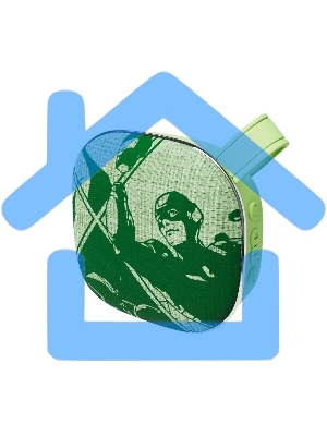 Колонка портативная MORE CHOICE (4610196400841) BS12 Green