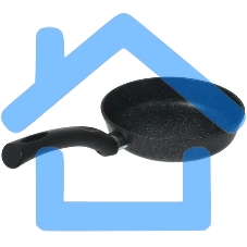 Сковорода НМП Индукция Гранит L18120i, 20 см черный