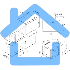 Духовой шкаф электрический Krona LINDE 45 BL черный