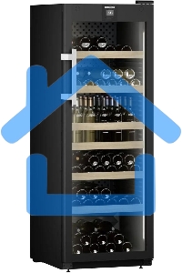 Винный шкаф Liebherr WFbli 5041 1-нокамерн. черный