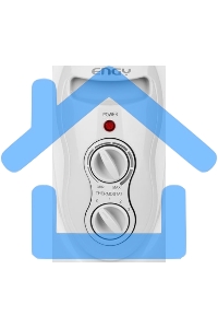 Обогреватель масляный Engy EN-1307F Classic (7 секций), белый, 2000 Вт, 25 м2, термостат