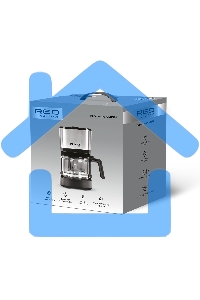 Кофеварка капельная Red Solution CM1534 черный/серебристый, исп. кофе - молотый, 0.6 л, 600 Вт