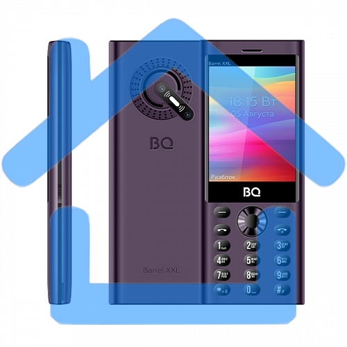 Мобильный телефон BQ 3598 Barrel XXL Purple/черный SC6531E
