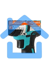 Дрель-шуруповерт Sturm CD3620, Аккумуляторная, 20В, 2 АКБ, Кейс