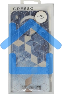 Чехол (клип-кейс) Gresso Meridian, для Honor 50 Lite, синий gr17aaae8879