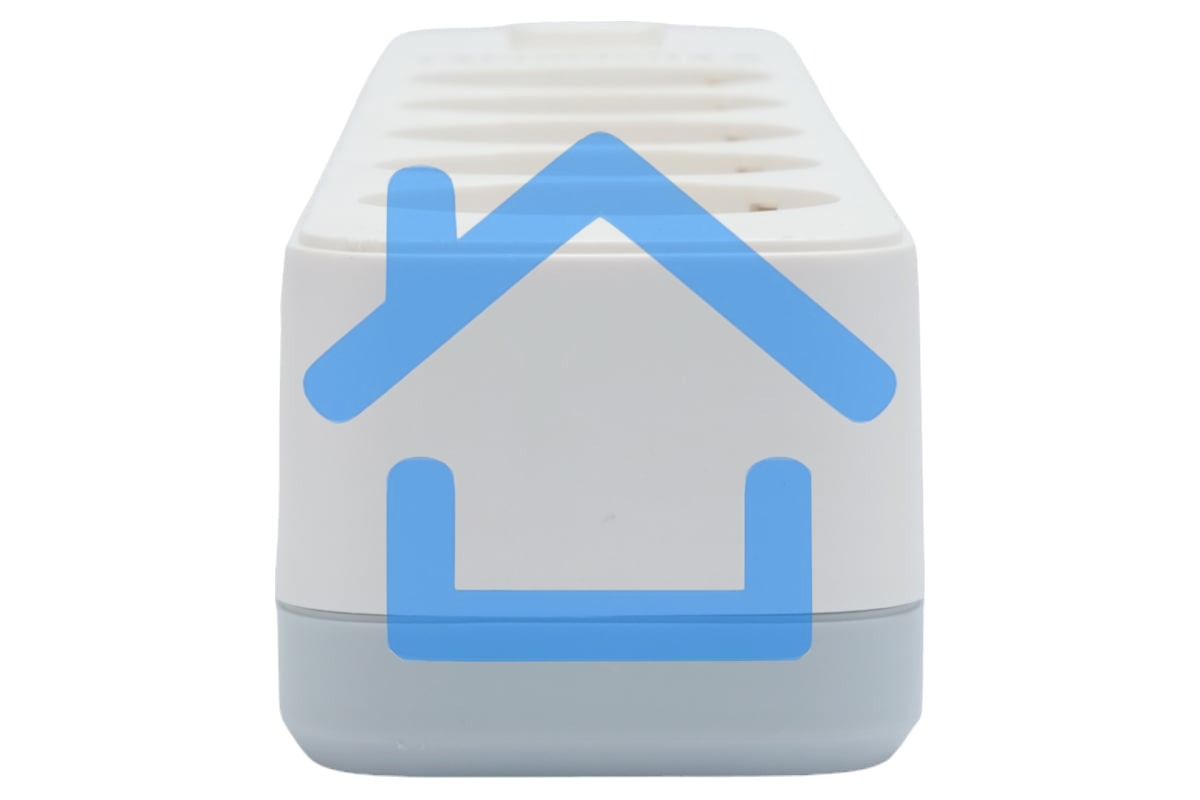 Сетевой фильтр Гарнизон EPS-5-W-2 5р, 2.0, 10А, 2м, ур.защиты 2+, белый, пакет (21442)