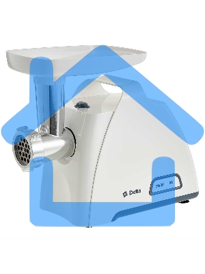 Мясорубка электрическая DELTA DL-6104M белый с серым