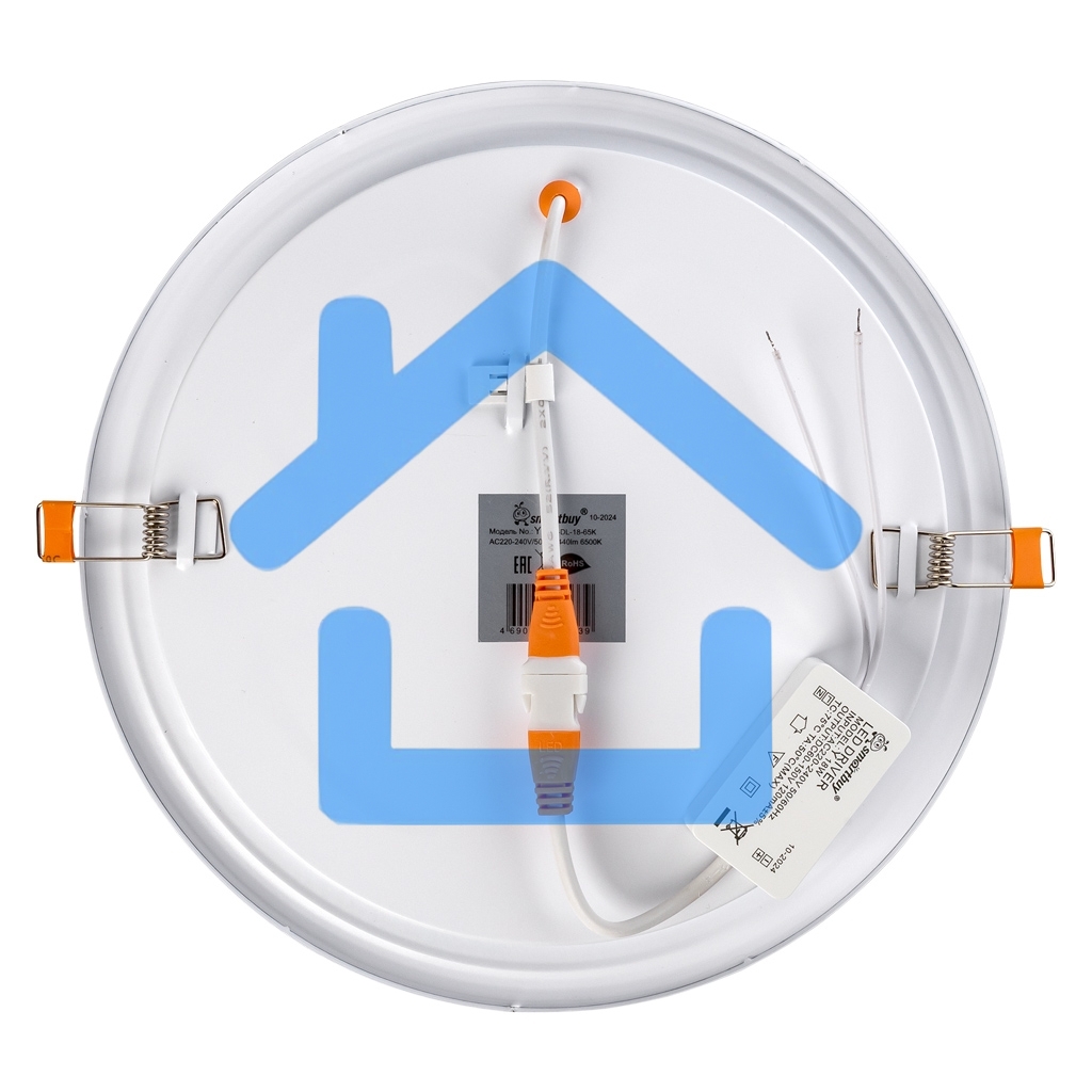 Встраиваемый светильник SMARTBUY (SBL-DL-18-65K) 18w/6500K