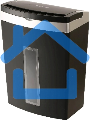 Шредер Buro Office BU-S900AF черный с автоподачей (секр.P-5) фрагменты 60лист. 21лтр. скрепки скобы пл.карты