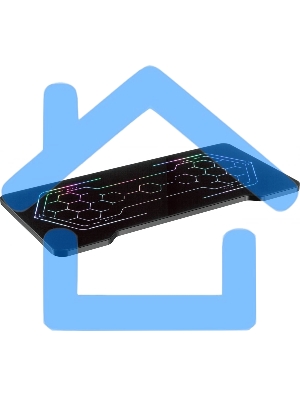 Столешница Cactus CS-DT-RGB-HEX 120x60x2.8см черный