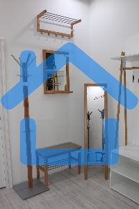 Вешалка SHEFFILTON Альберо SHT-WH4 белый/алюм.мет (985631)