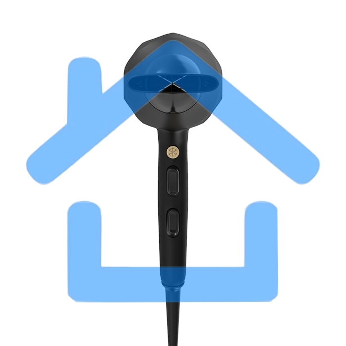Фен MAXVI HD2201 черный