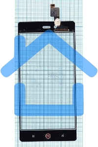 Сенсорное стекло (тачскрин) для ZTE Nubia Z9 Mini, белое