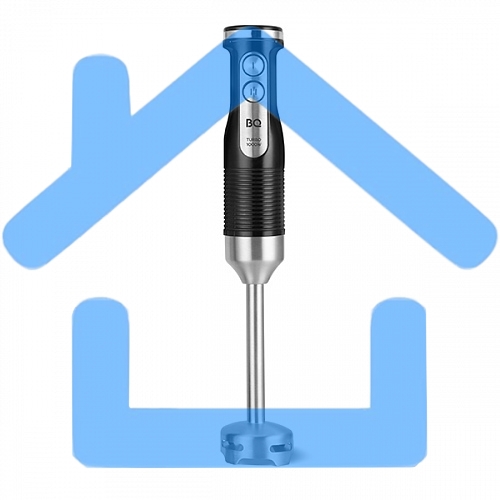 Блендер BQ HB522PS Black-Steel. Мощность:1000 Вт, 3 в1 Блендер + миксер + измельчитель