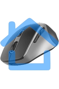 Мышь беспроводная Oklick 516MW черный/серебристый, 1600 dpi, радиоканал, Bluetooth, USB, кнопки - 6