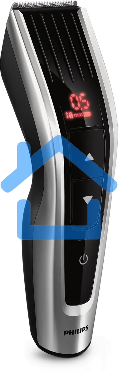 Машинка для стрижки Philips HC9420/15 серебристый/черный (насадок в компл:3шт)