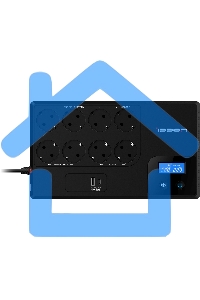 Источник бесперебойного питания Ippon Kirpich 650 360Вт 650ВА черный