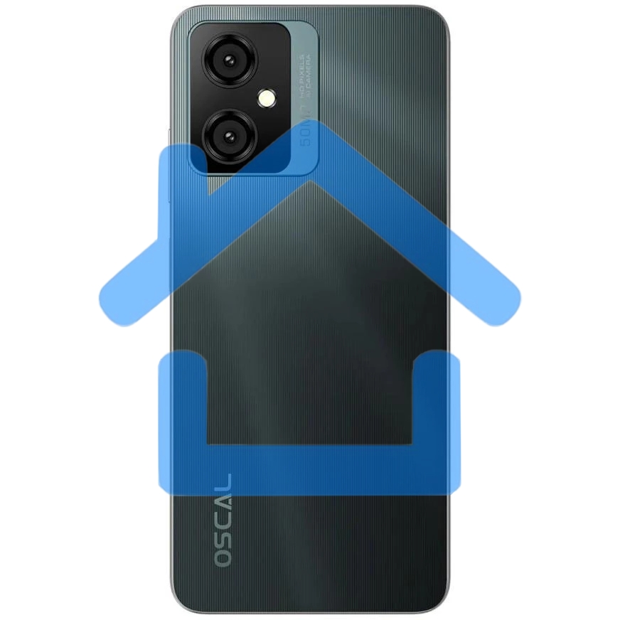 Смартфон OSCAL Tiger 10, 8/256Gb, серый