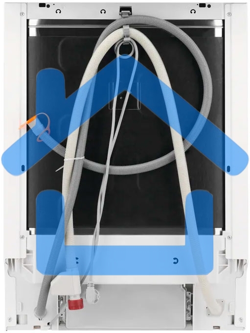 Встраиваемая посудомоечная машина Electrolux EES47320L, черный, 59.6 см, 13 компл., 44 дБ, класс D